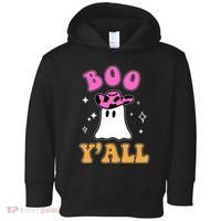 Boo Yall Ghost Halloween Toddler Hoodie thumb 0