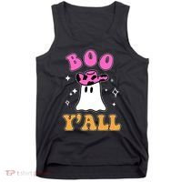 Boo Yall Ghost Halloween Tank Top thumb 0