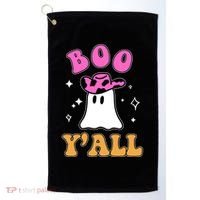 Boo Yall Ghost Halloween Golf Towel thumb 0