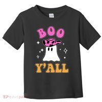 Boo Yall Ghost Halloween Toddler T-Shirt thumb 0