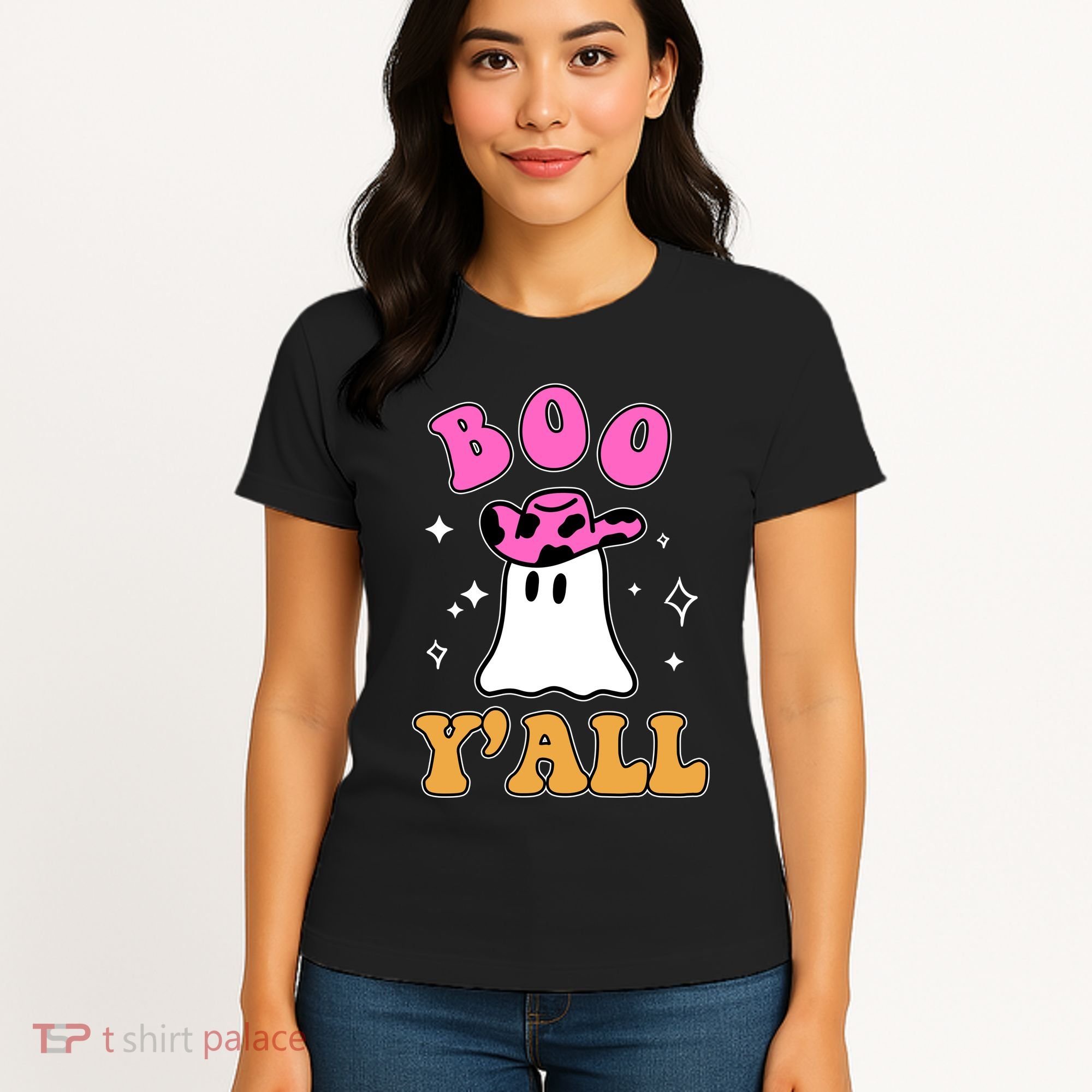 Boo Yall Ghost Halloween Women's T-Shirt