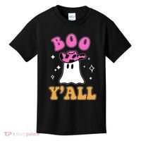 Boo Yall Ghost Halloween Kids T-Shirt thumb 0