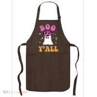 Boo Yall Ghost Halloween Apron thumb 0