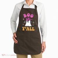 Boo Yall Ghost Halloween Apron thumb 2