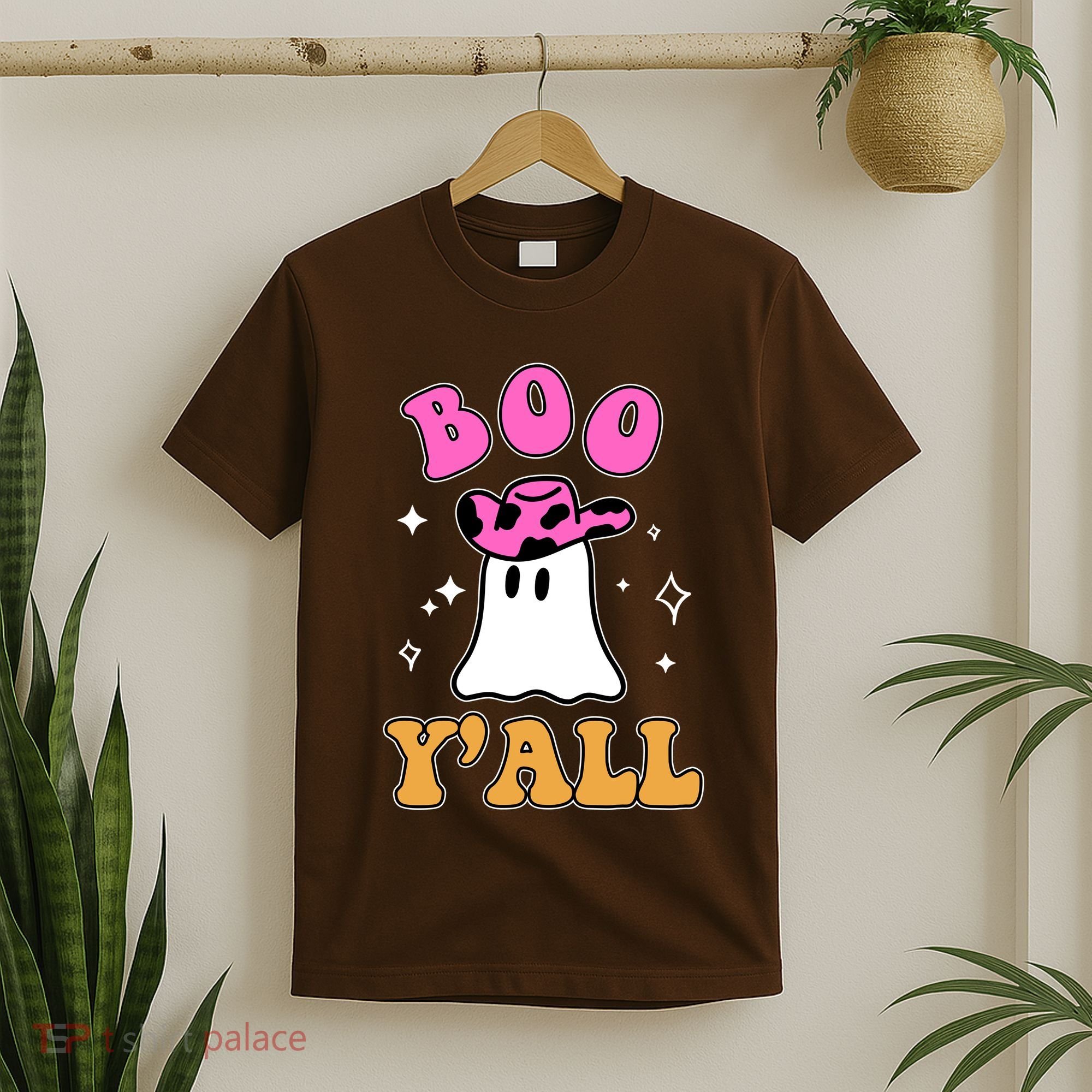 Boo Yall Ghost Halloween T-Shirt