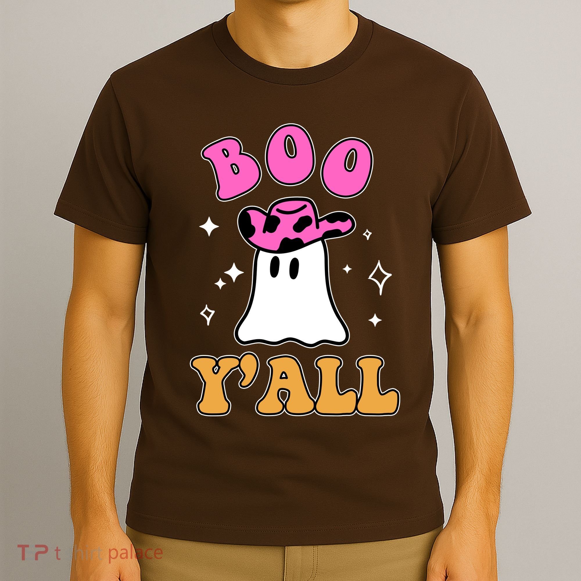 Boo Yall Ghost Halloween T-Shirt