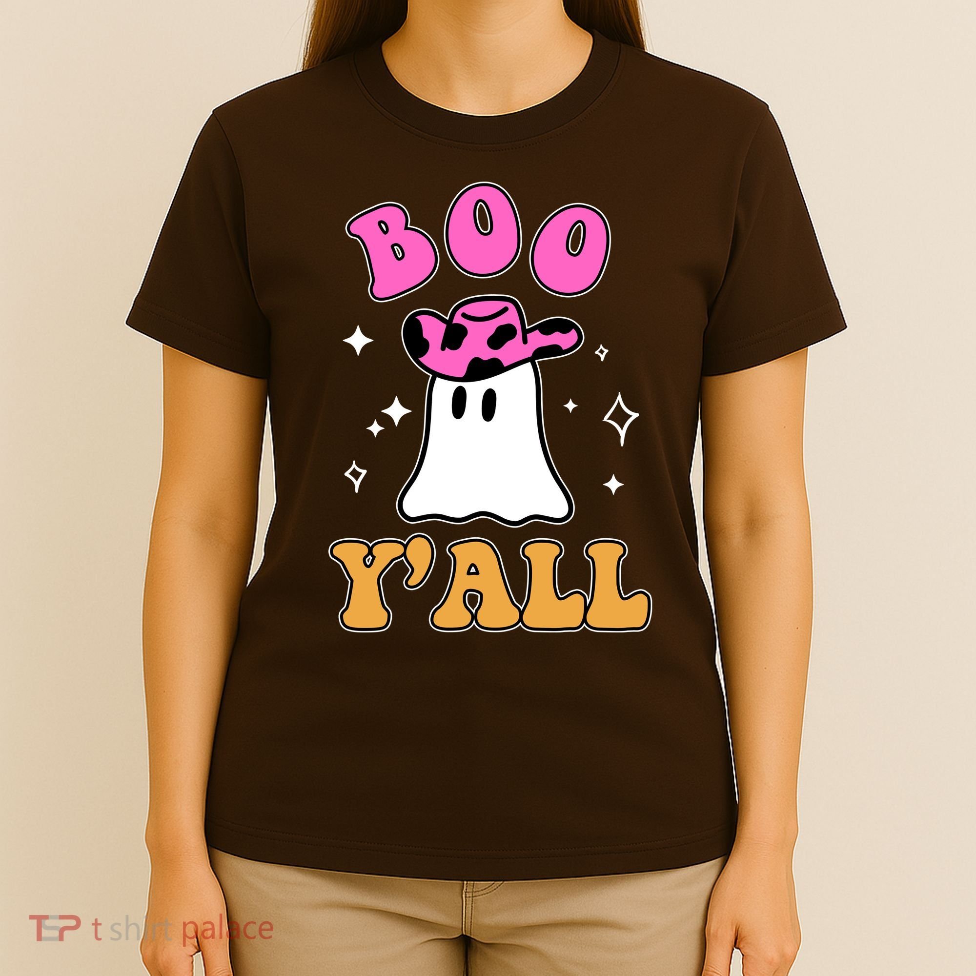 Boo Yall Ghost Halloween T-Shirt
