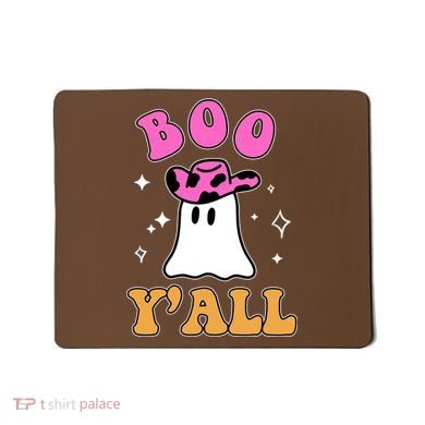 Boo Yall Ghost Halloween Mousepad