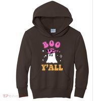 Boo Yall Ghost Halloween Kids Hoodie thumb 0