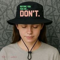 Before You Hug Me Don't Bucket Hat thumb 3