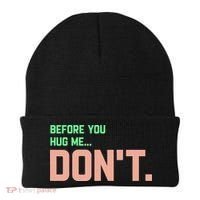 Before You Hug Me Don't Beanie thumb 0