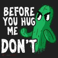 Before you hug me don't – Sarcasm quote no hugs not a hugger 12oz Stainless Steel Coffee Mug thumb 3