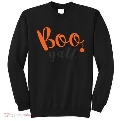 Boo Y'all Halloween Day Sweatshirt