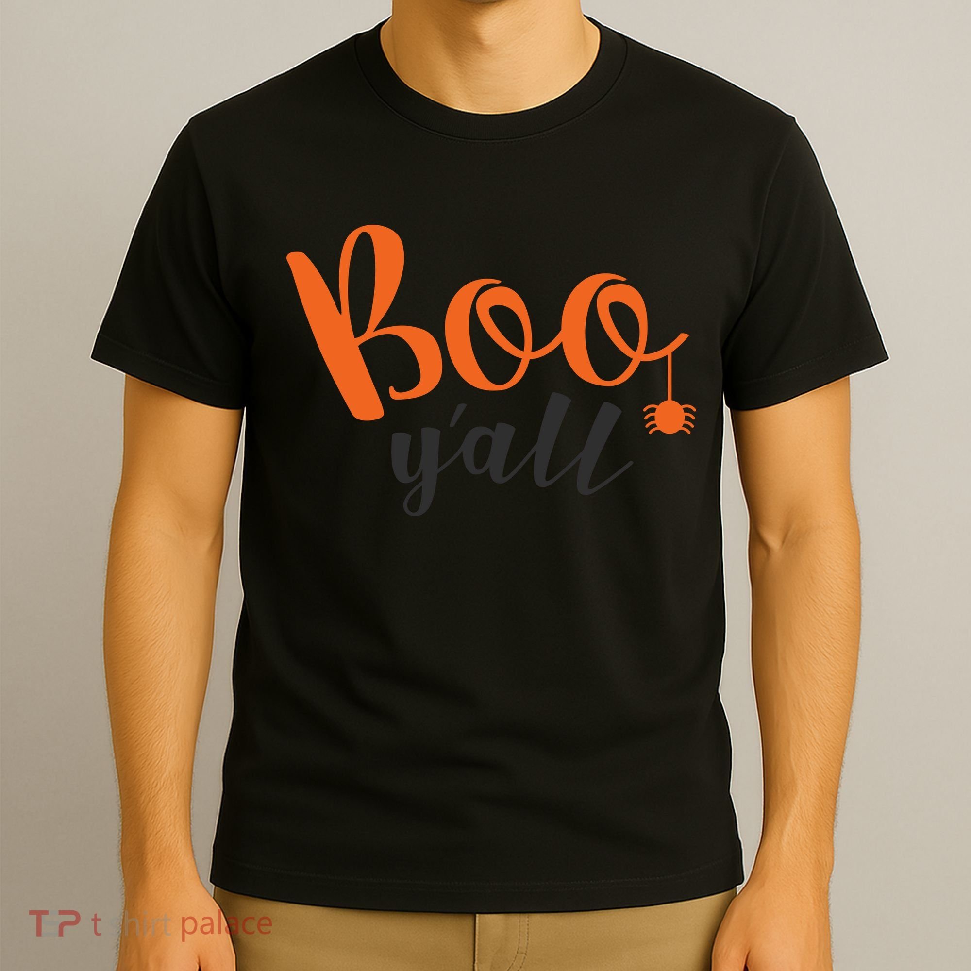 Boo Y'all Halloween Day T-Shirt