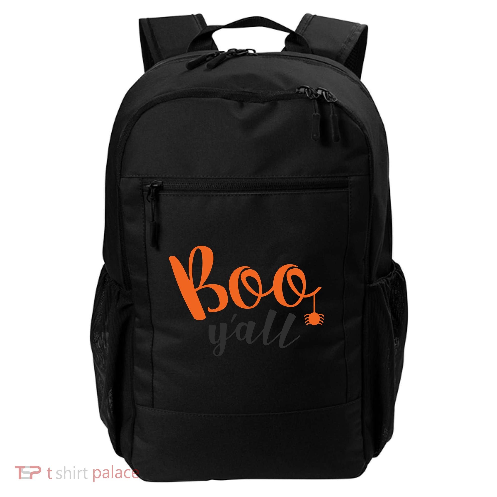 Boo Y'all Halloween Day Backpack