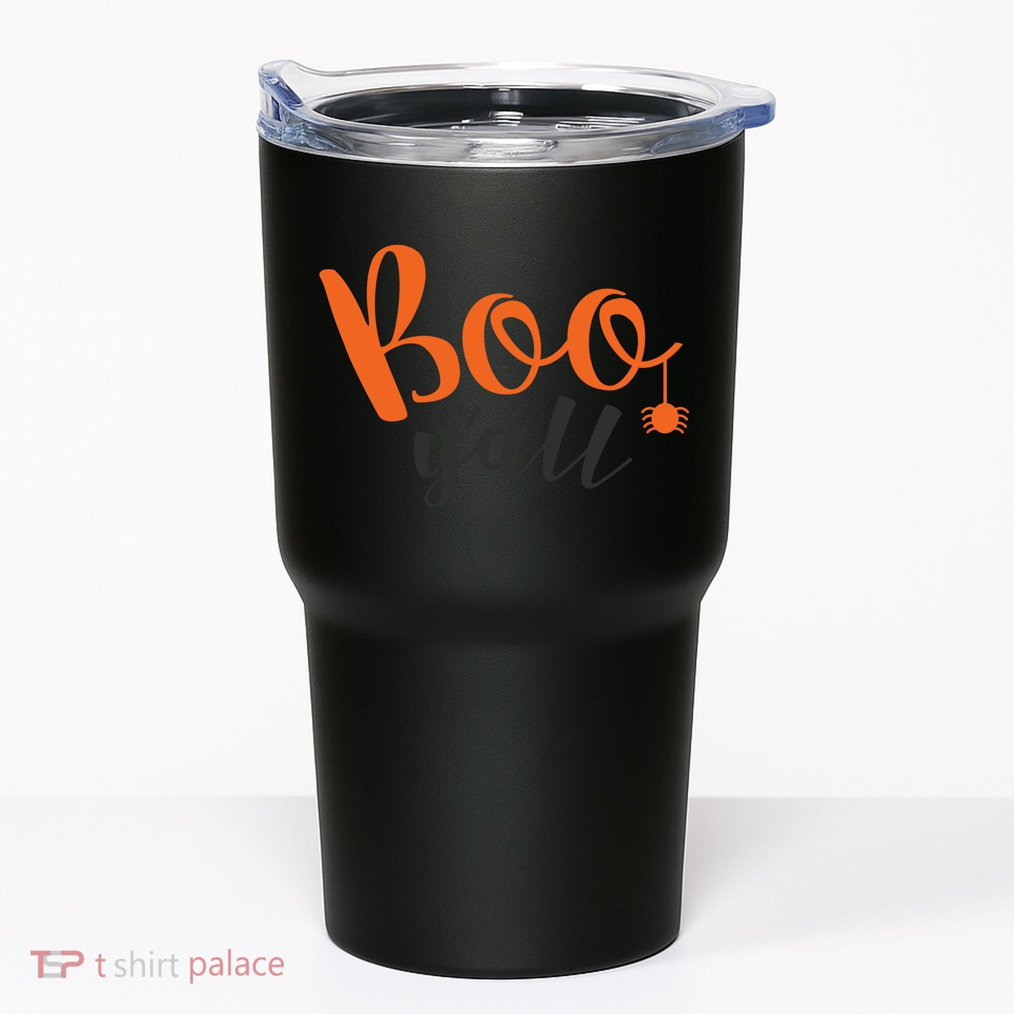 Boo Y'all Halloween Day Tumbler