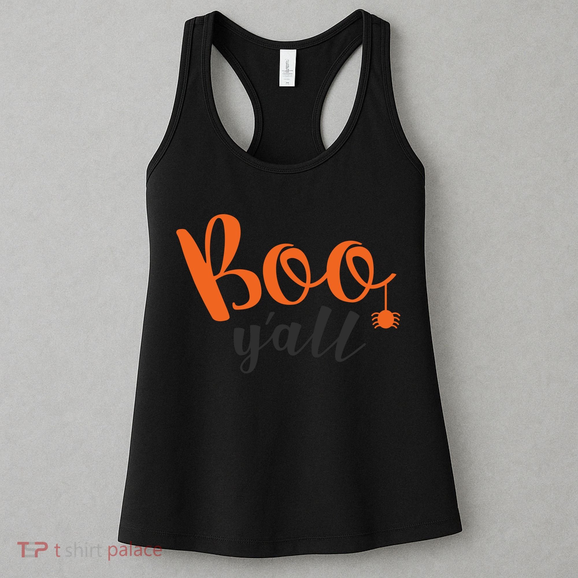 Boo Y'all Halloween Day Women's Tank Top