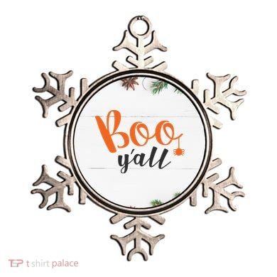 Boo Y'all Halloween Day Ornament