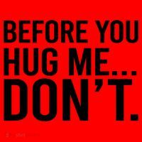 Before You Hug Me Don't TShirt Santa Hat thumb 1