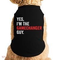 Baseball Yes I'm The Gamechanger Guy Funny Doggie Tank thumb 0