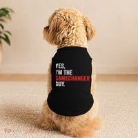 Baseball Yes I'm The Gamechanger Guy Funny Doggie Tank thumb 2