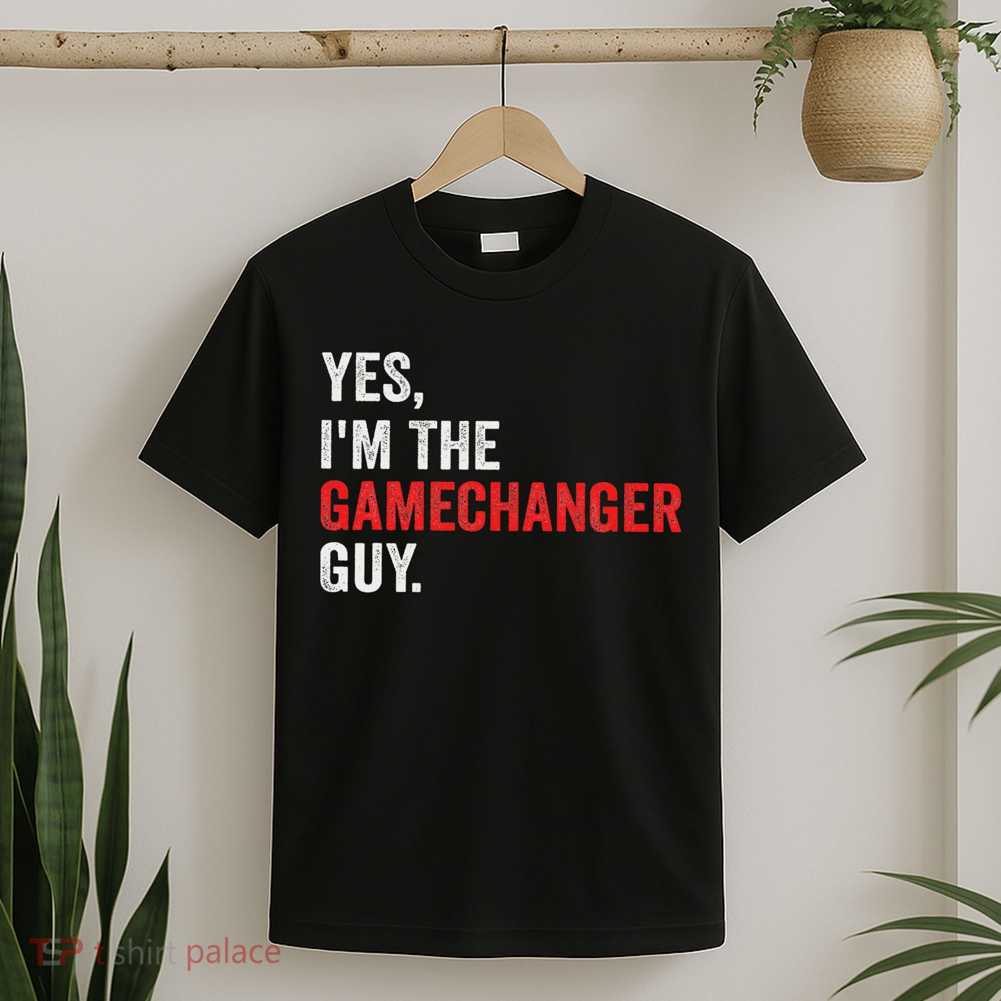 Baseball Yes I'm The Gamechanger Guy Funny T-Shirt