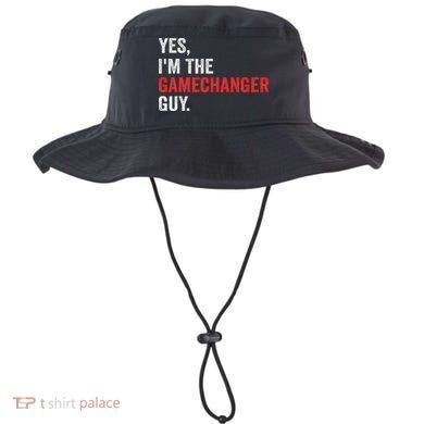 Baseball Yes I'm The Gamechanger Guy Funny Bucket Hat