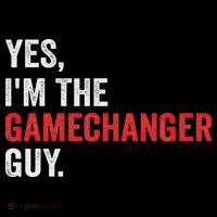 Baseball Yes I'm The Gamechanger Guy Funny Women's Hoodie thumb 2