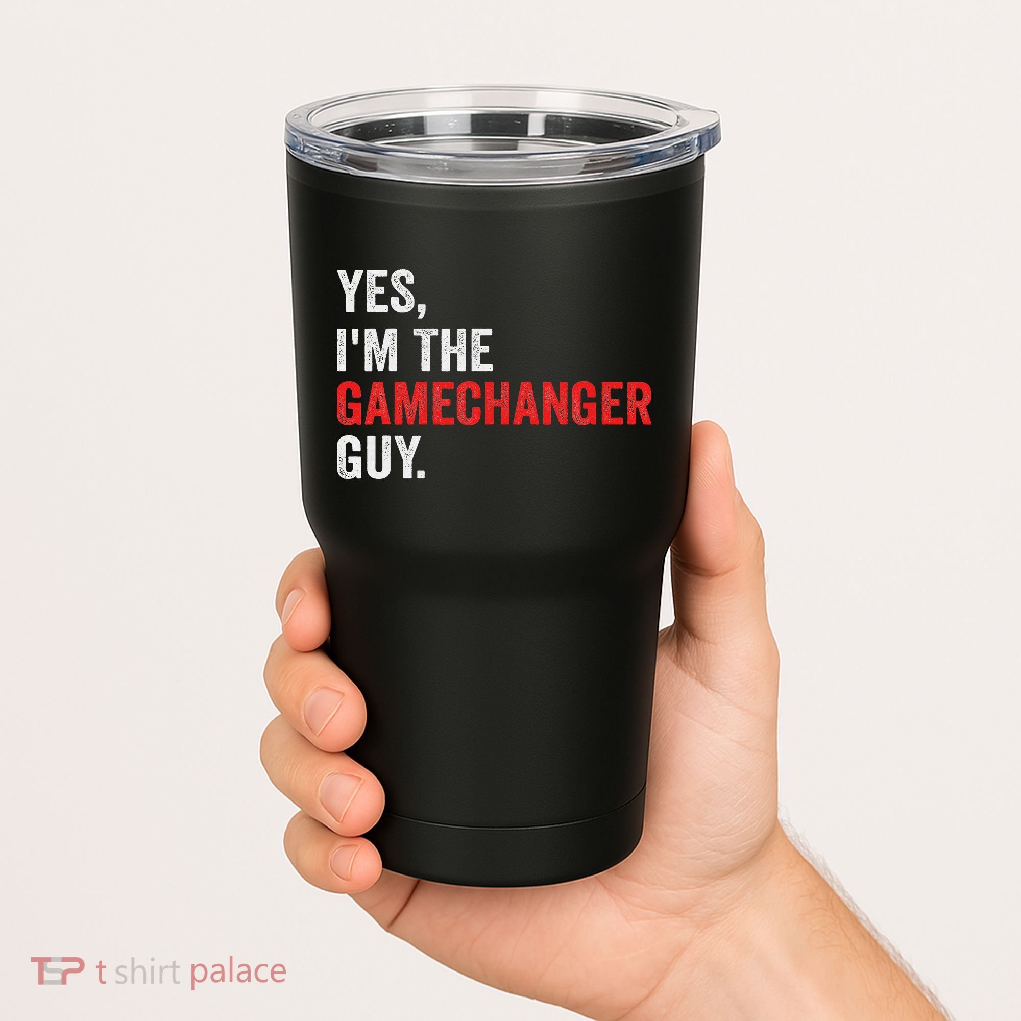 Baseball Yes I'm The Gamechanger Guy Funny Tumbler