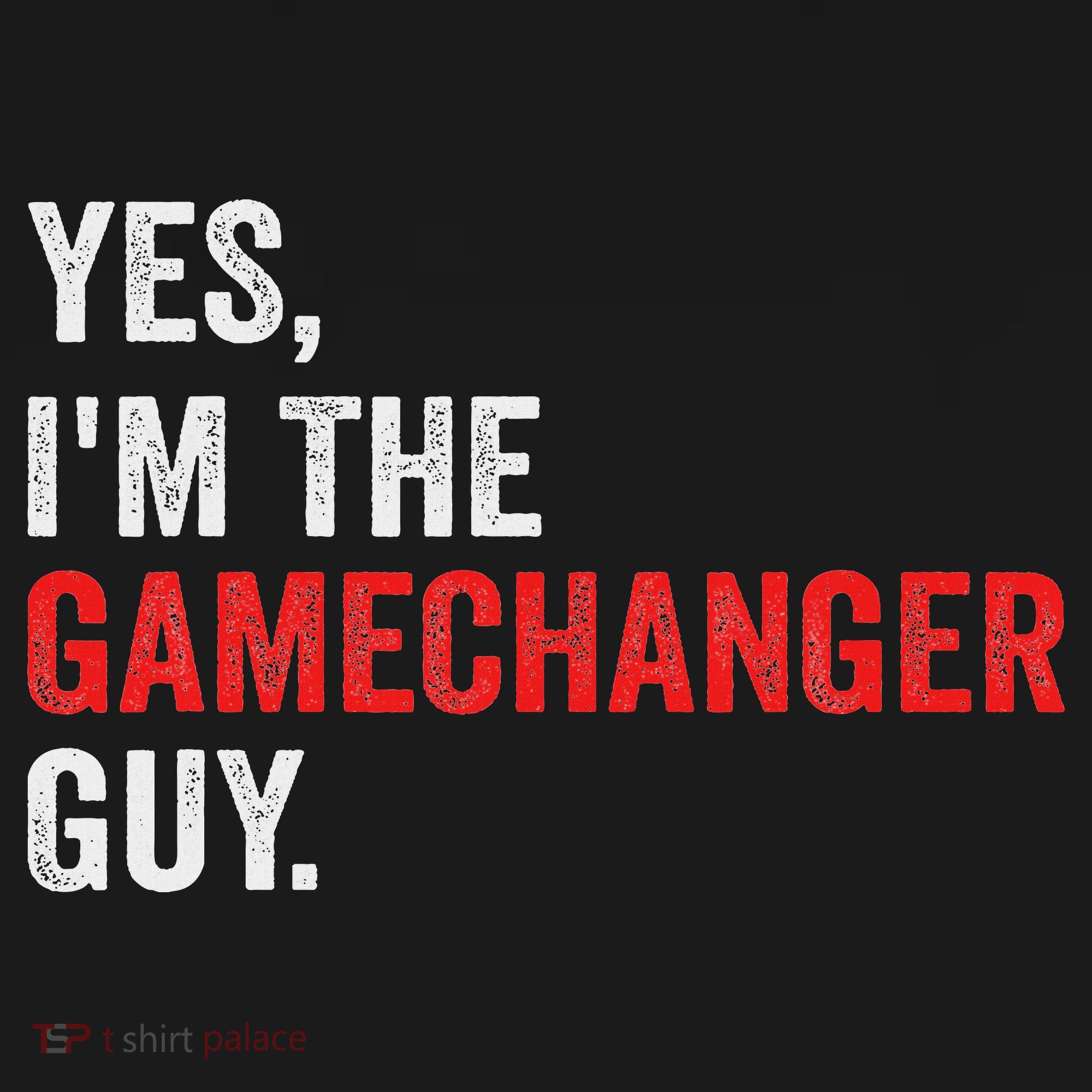 Baseball Yes I'm The Gamechanger Guy Funny Mousepad