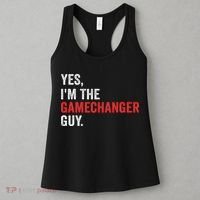 Baseball Yes I'm The Gamechanger Guy Funny Women's Tank Top thumb 3