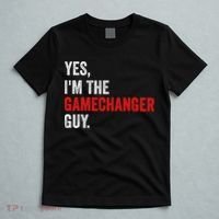 Baseball Yes IM The Gamechanger Guy Funny T-Shirt thumb 5