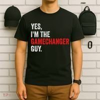 Baseball Yes IM The Gamechanger Guy Funny T-Shirt thumb 6