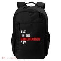 Baseball Yes IM The Gamechanger Guy Funny Backpack thumb 0