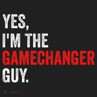 Baseball Yes IM The Gamechanger Guy Funny Beanie thumb 2