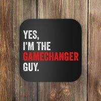 Baseball Yes IM The Gamechanger Guy Funny Coaster thumb 0
