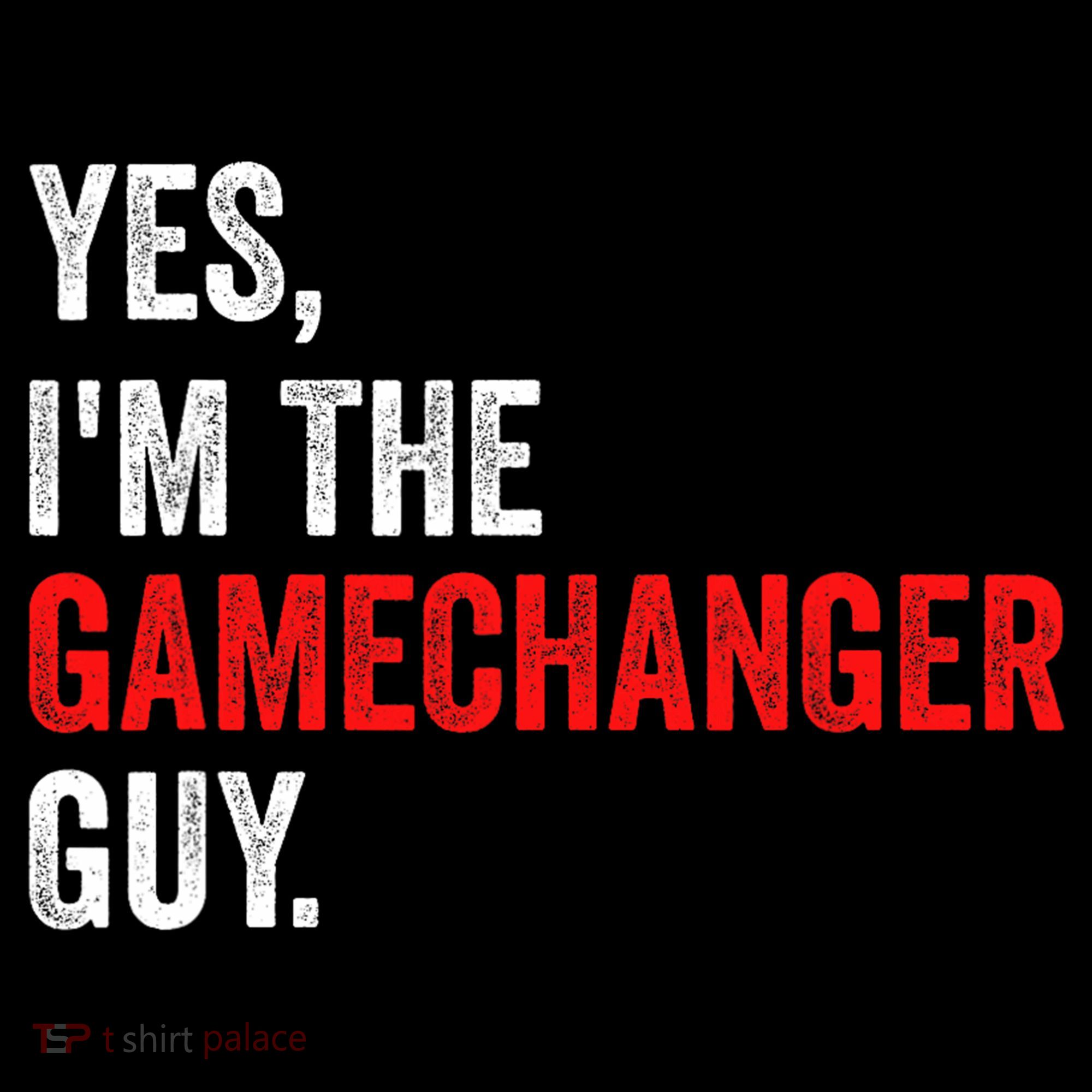 Baseball Yes IM The Gamechanger Guy Funny Women's Hoodie