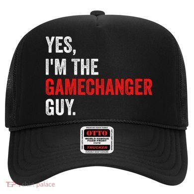 Baseball Yes IM The Gamechanger Guy Funny Hat
