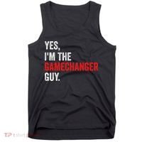 Baseball Yes IM The Gamechanger Guy Funny Tank Top thumb 0