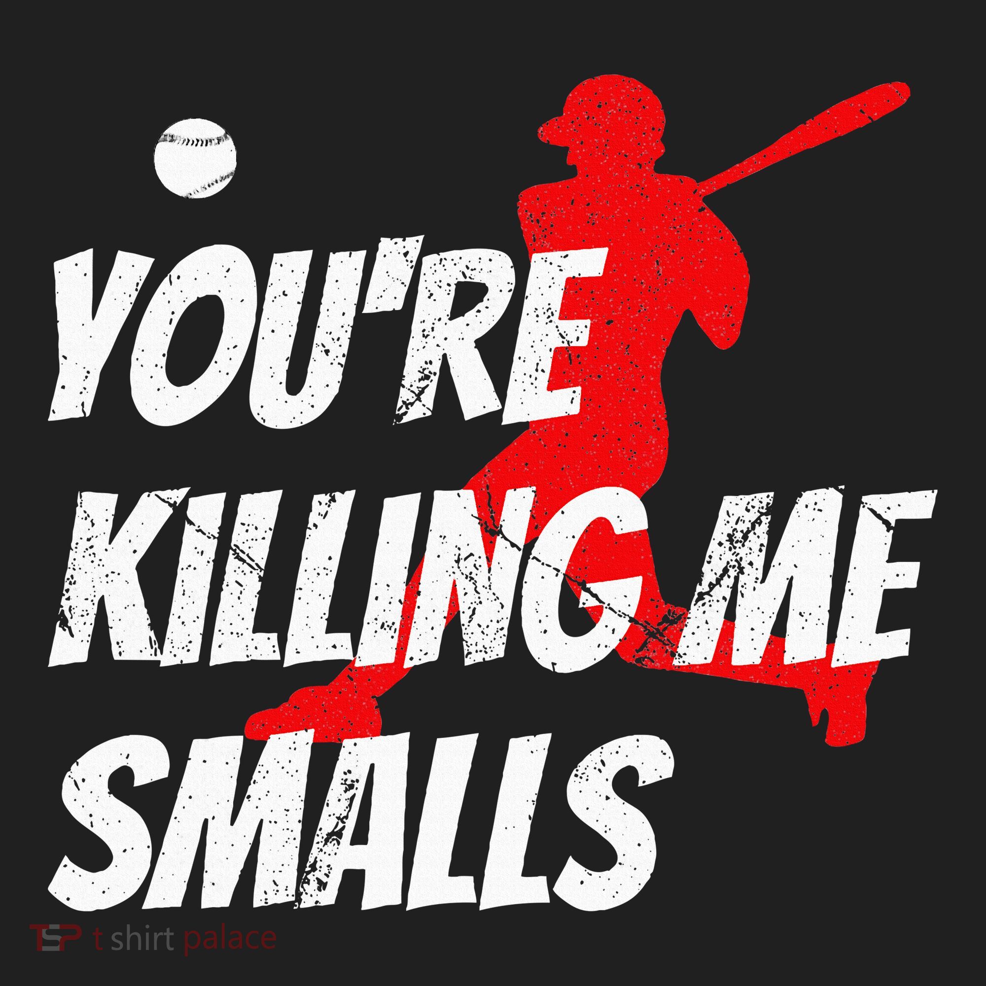 Baseball Youre Killin Me Smalls Funny Golf Towel