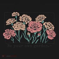 Be Your Own Garden Floral Quote Toddler Hoodie thumb 2