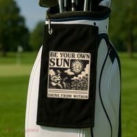 Be Your Own Sun Golf Towel thumb 2