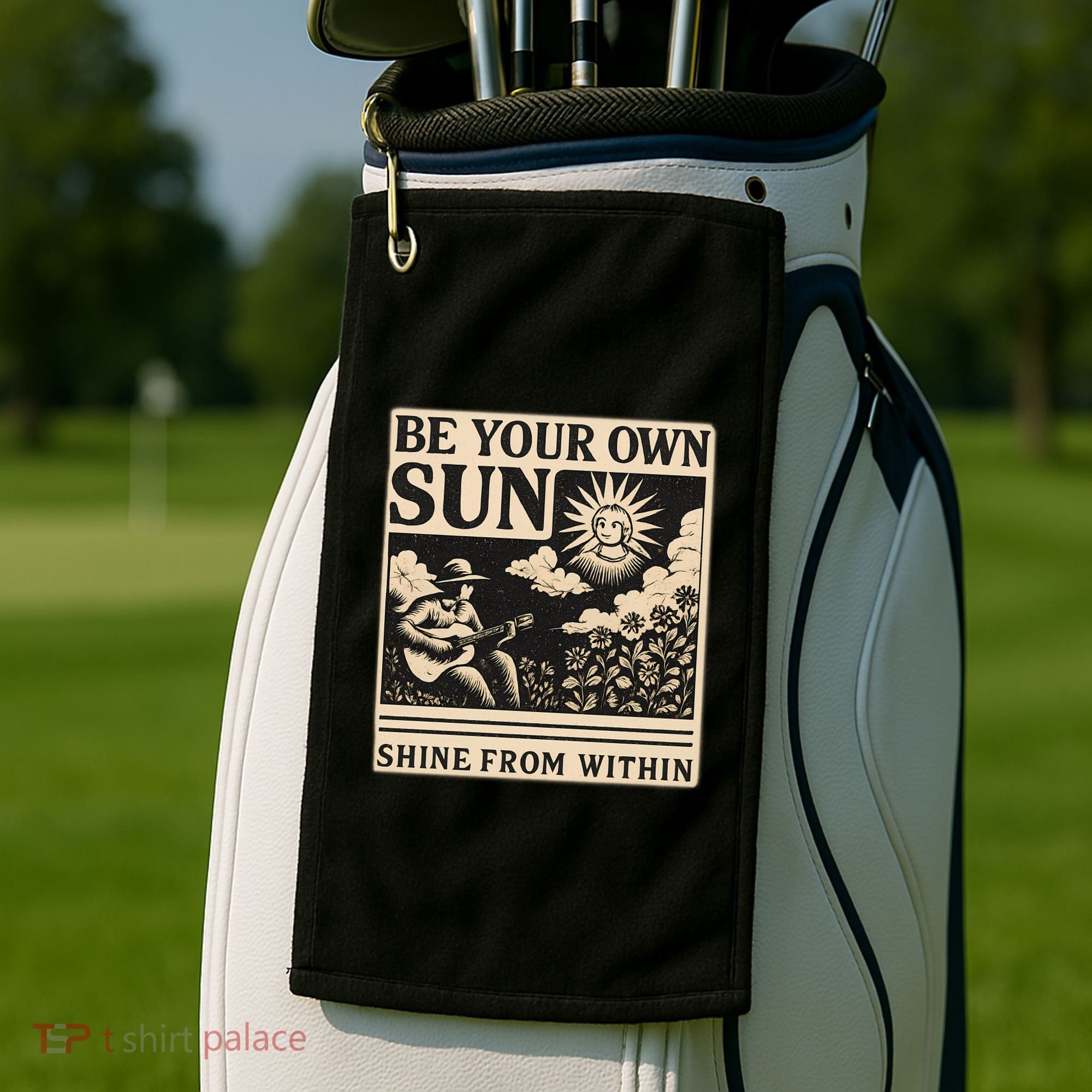 Be Your Own Sun Golf Towel