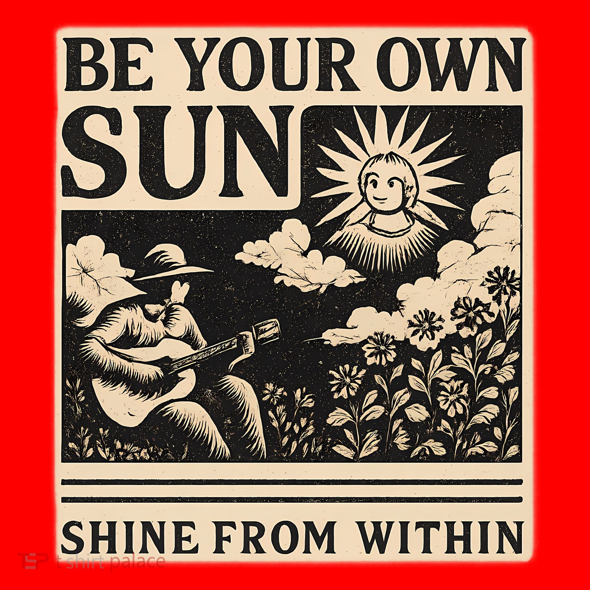 Be Your Own Sun Santa Hat