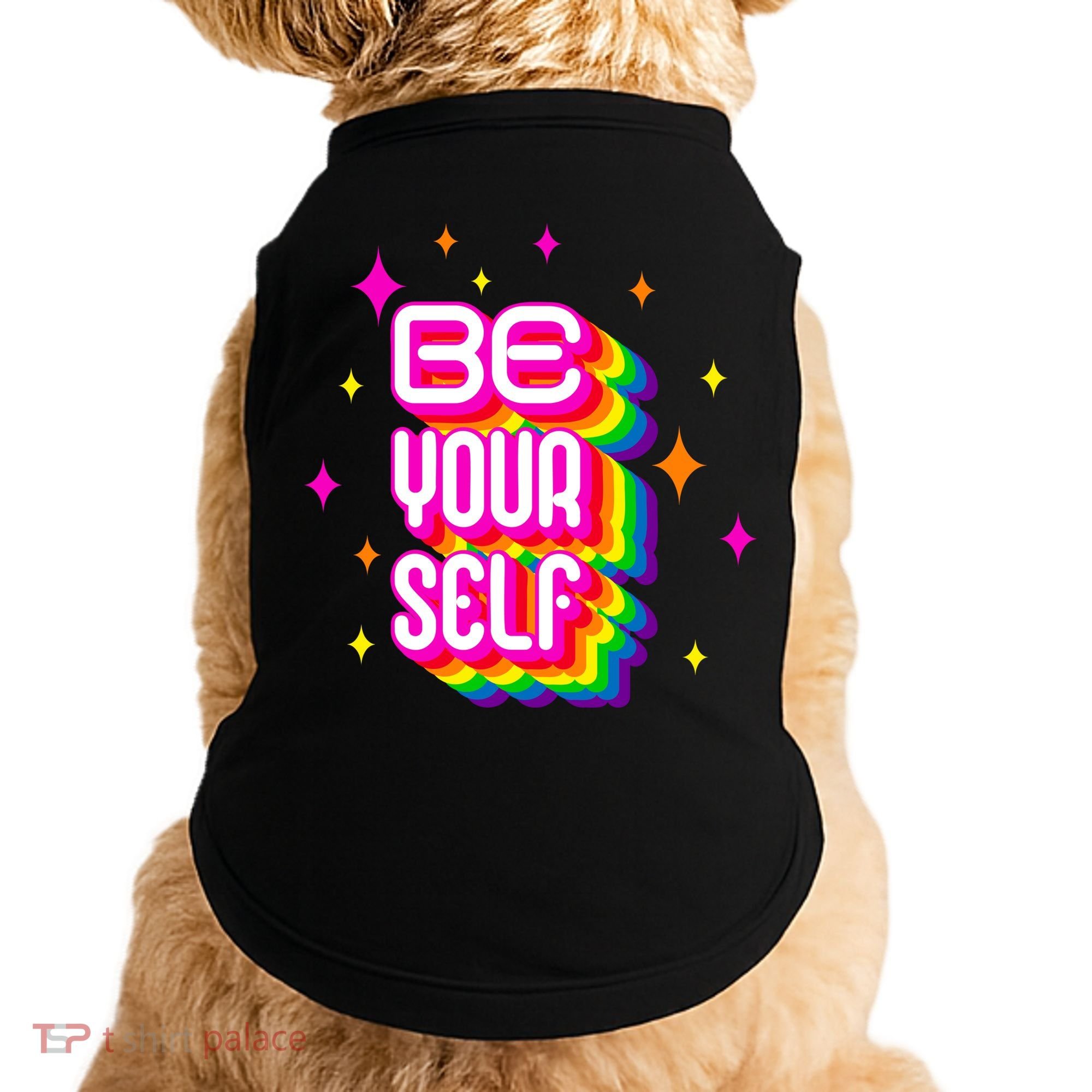 Be Yourself Pride Month Celebration Doggie Tank