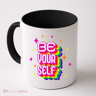 Be Yourself Pride Month Celebration Coffee Mug