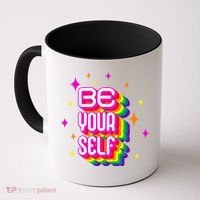 Be Yourself Pride Month Celebration Coffee Mug thumb 0