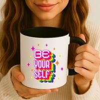 Be Yourself Pride Month Celebration Coffee Mug thumb 3