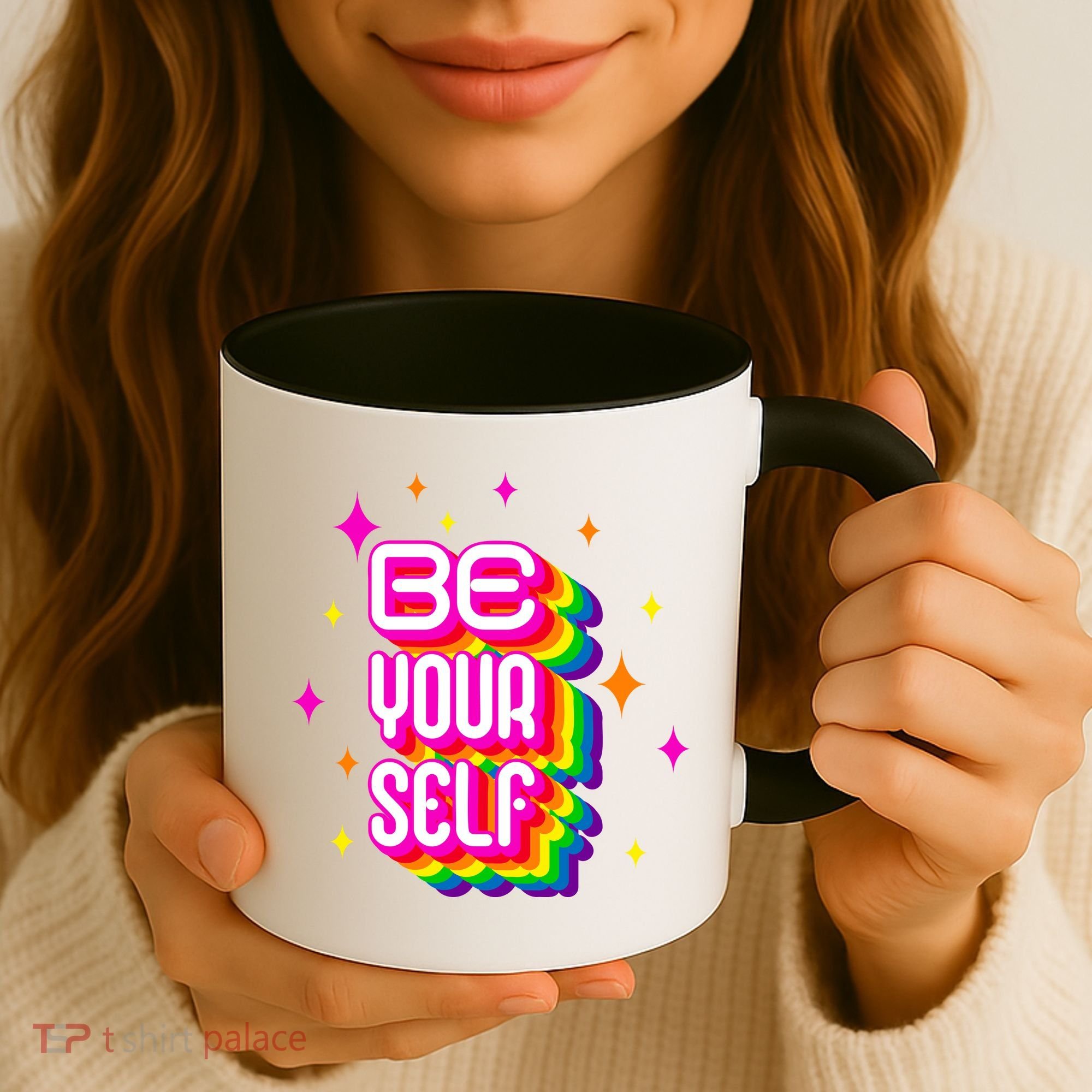 Be Yourself Pride Month Celebration Coffee Mug
