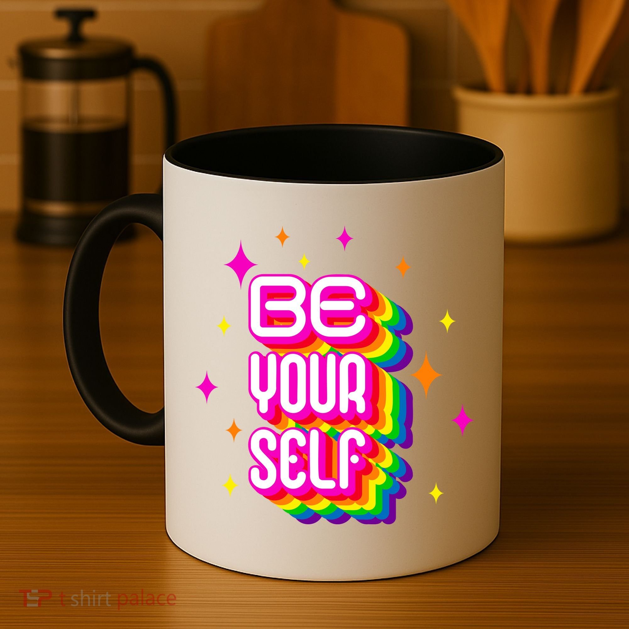 Be Yourself Pride Month Celebration Coffee Mug
